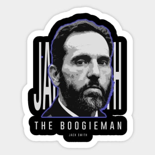 jack smith - the bodgieman Sticker